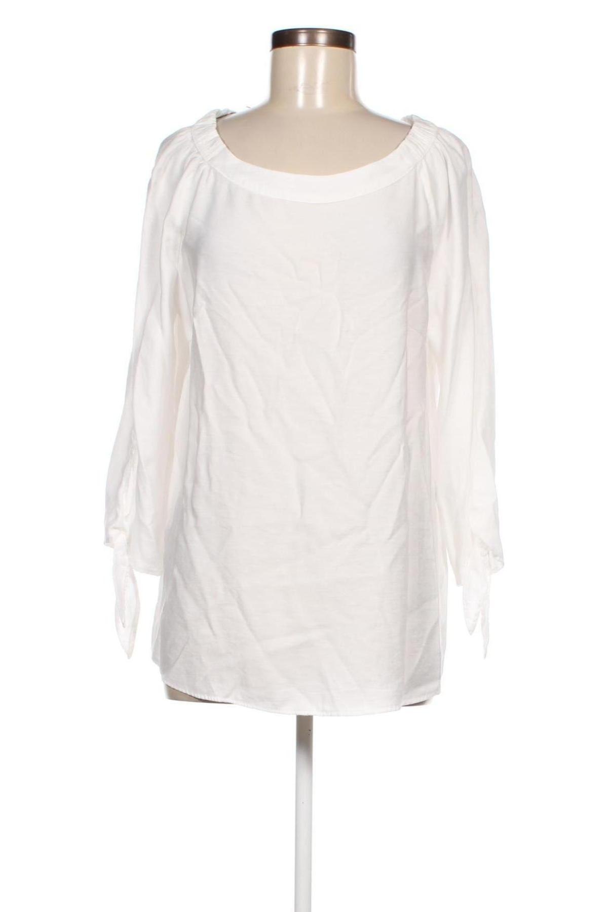 Γυναικεία μπλούζα Betty & Co, Μέγεθος L, Χρώμα Λευκό, Τιμή 59,28 €