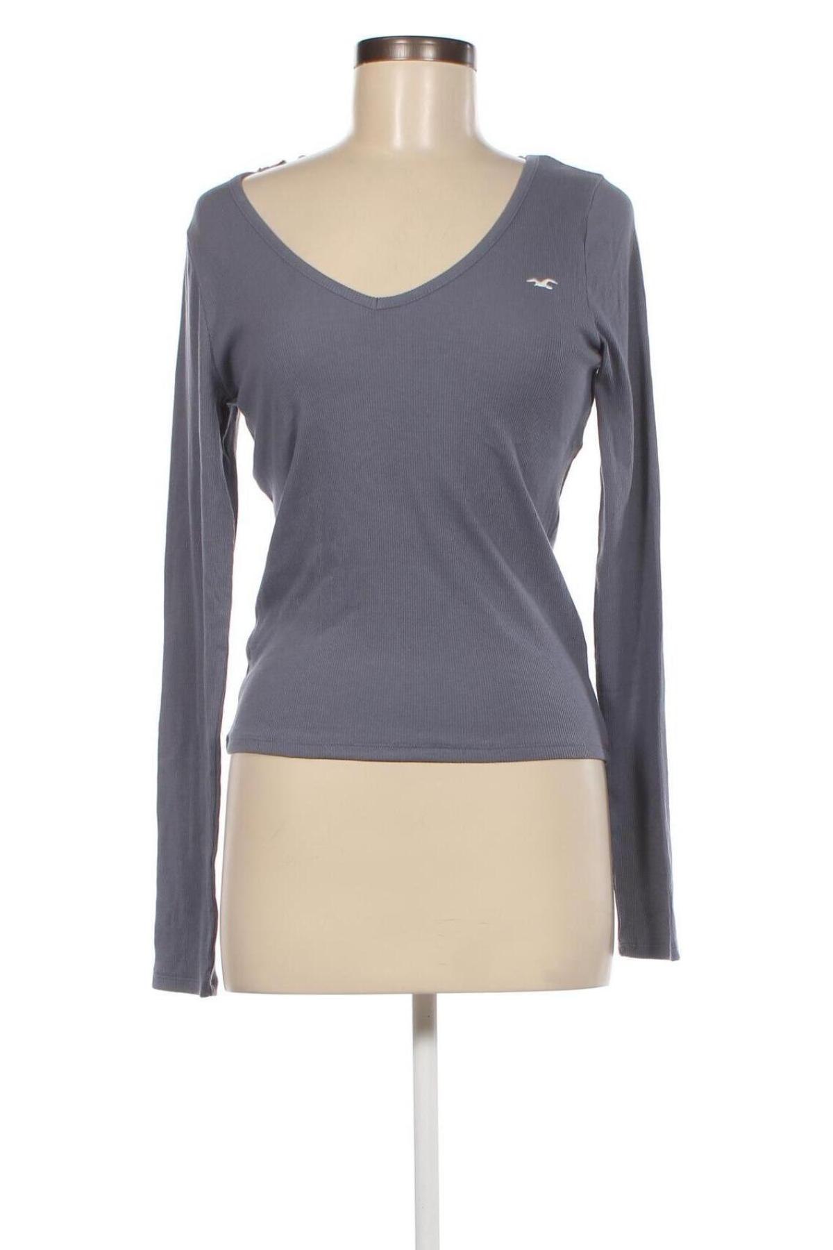 Γυναικεία μπλούζα Hollister, Μέγεθος L, Χρώμα Μπλέ, Τιμή 44,85 €