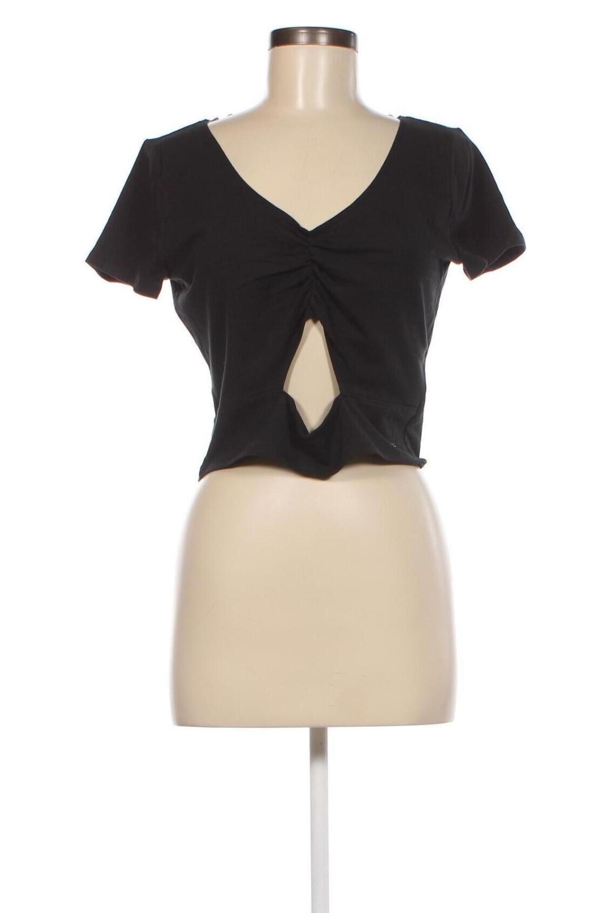 Γυναικεία μπλούζα Hollister, Μέγεθος XL, Χρώμα Μαύρο, Τιμή 44,85 €