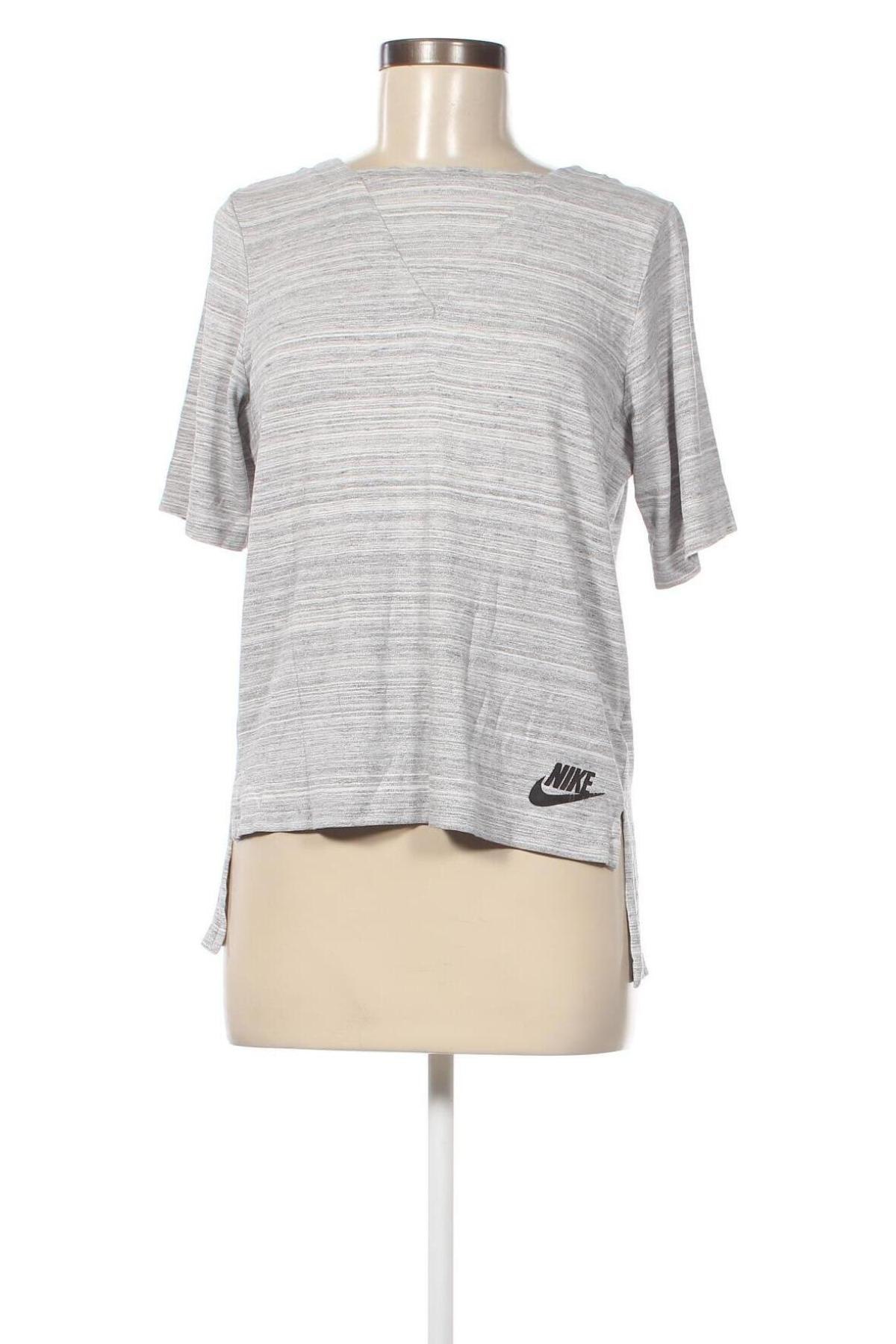 Дамска блуза Nike, Размер S, Цвят Сив, Цена 48,00 лв.