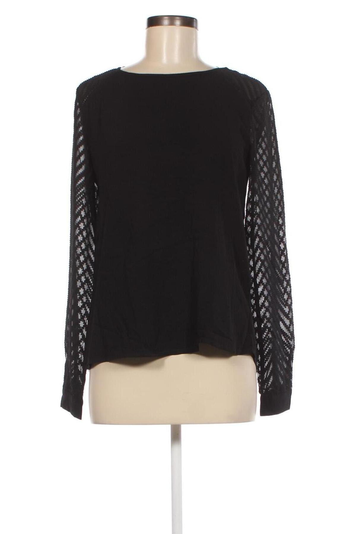 Γυναικεία μπλούζα Object, Μέγεθος S, Χρώμα Μαύρο, Τιμή 44,85 €