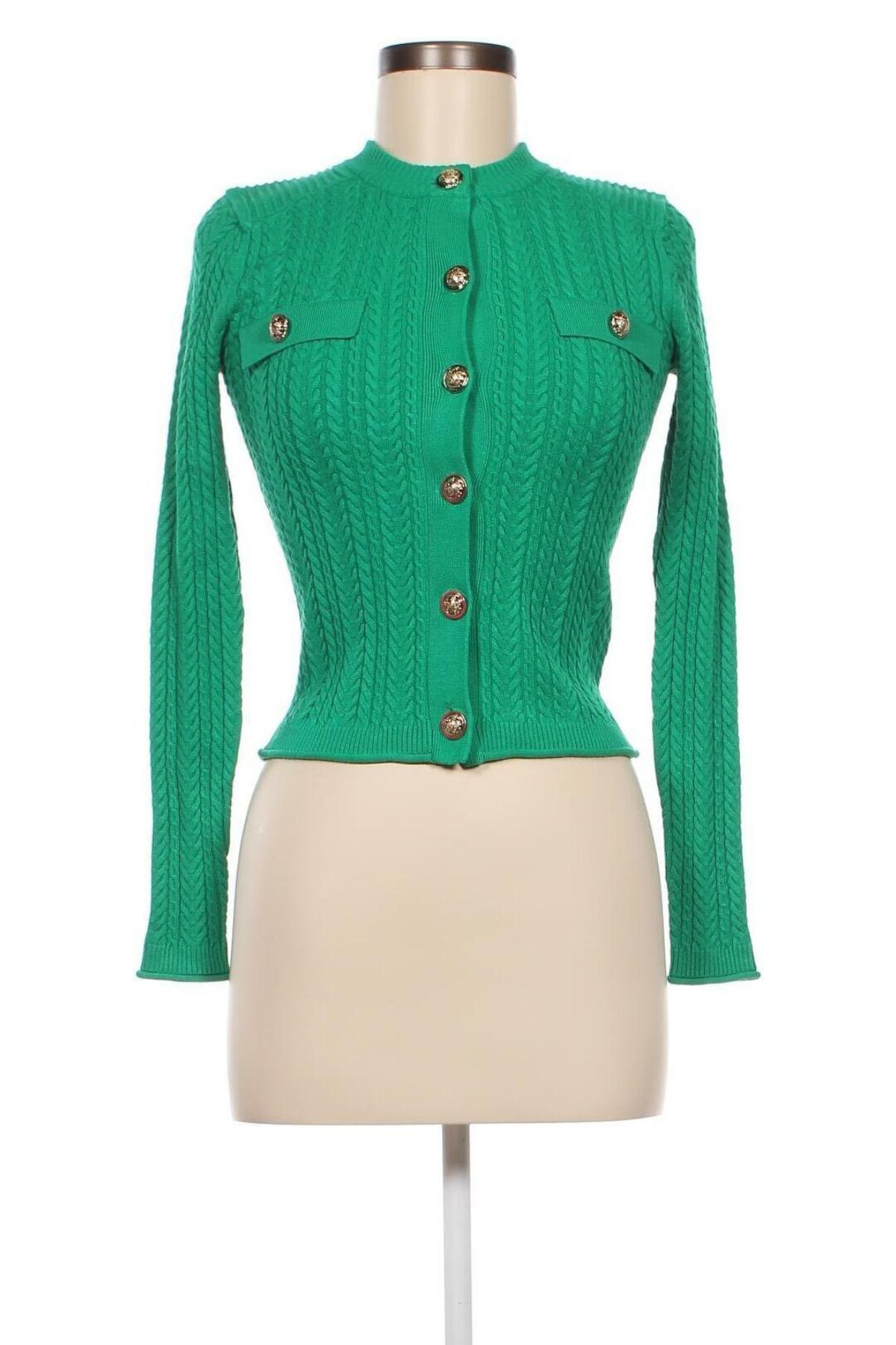 Cardigan de damă Karen Millen, Mărime S, Culoare Verde, Preț 585,53 Lei