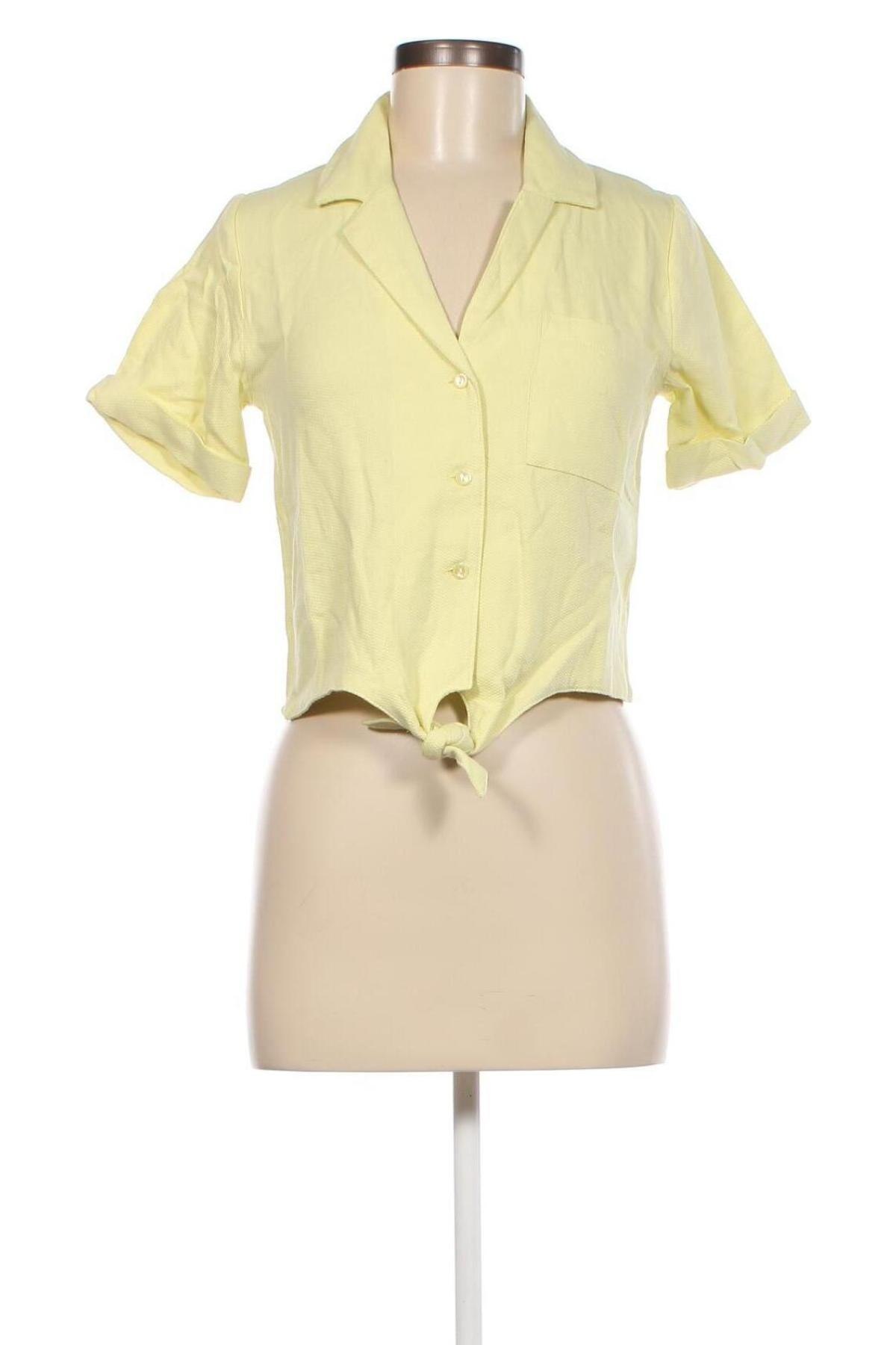 Дамска риза Pimkie, Размер XS, Цвят Жълт, Цена 47,00 лв.