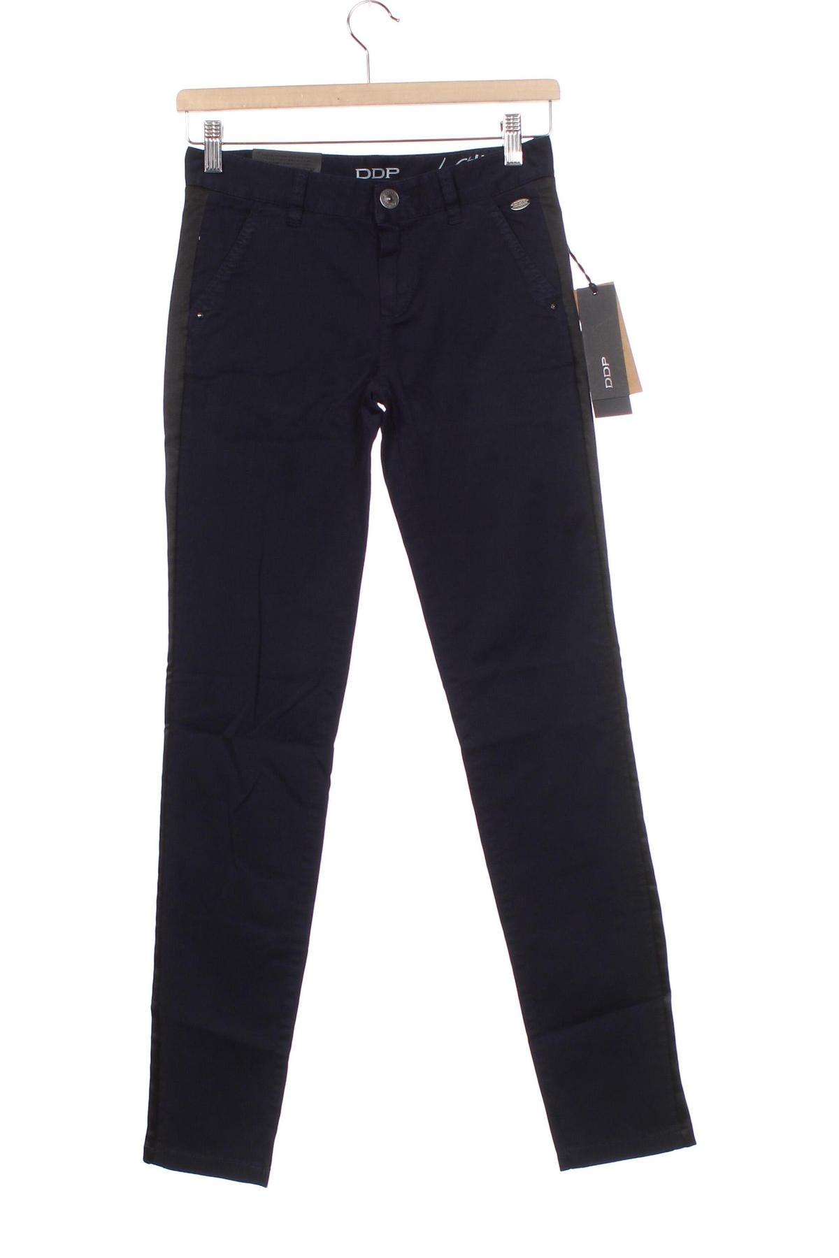 Γυναικείο παντελόνι DDP, Μέγεθος XS, Χρώμα Μπλέ, Τιμή 28,35 €