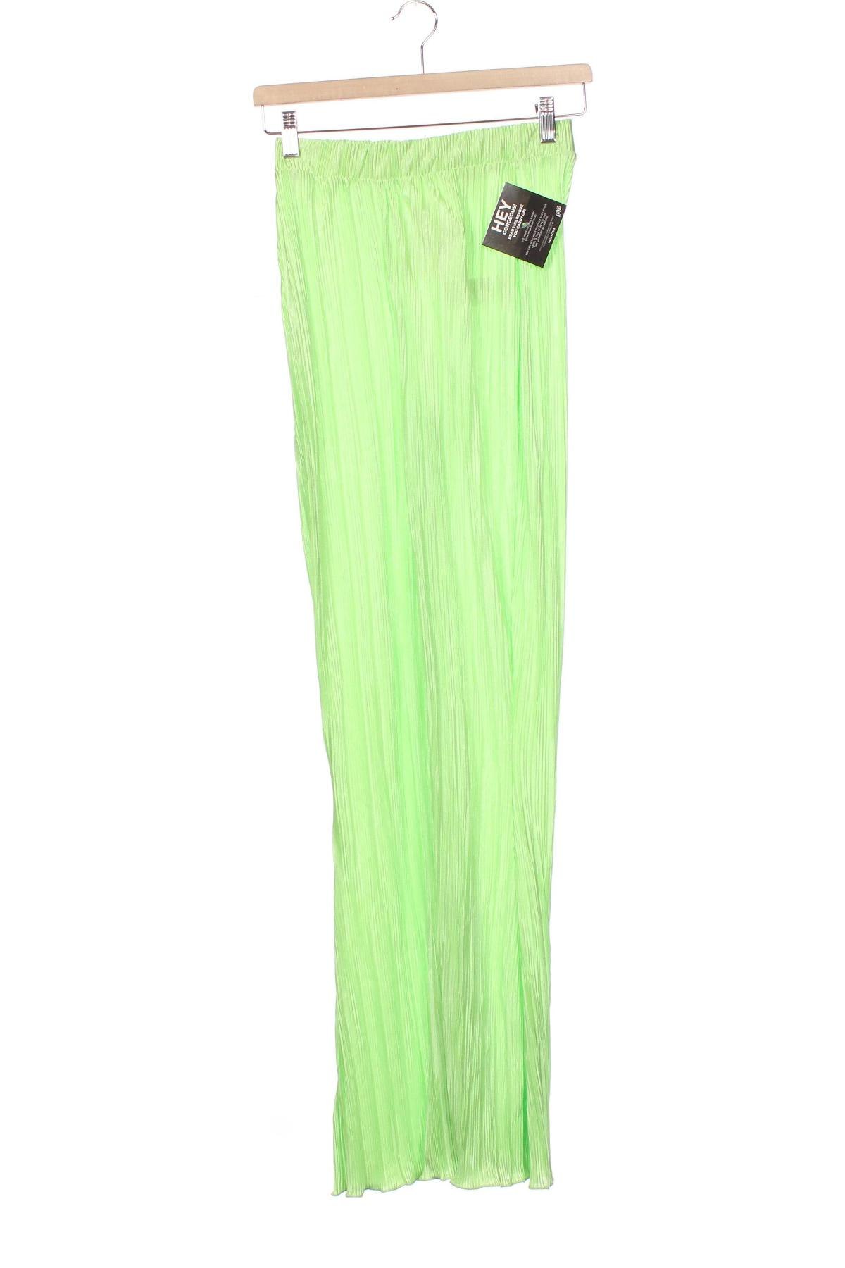 Γυναικείο παντελόνι Nly Trend, Μέγεθος XS, Χρώμα Πράσινο, Τιμή 11,62 €