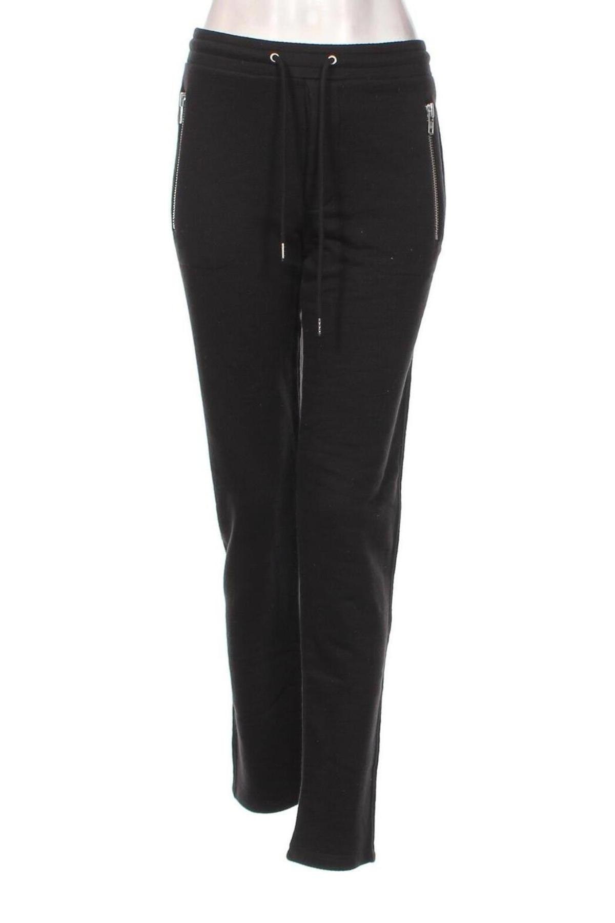 Дамски панталон The Kooples Sport, Размер S, Цвят Черен, Цена 50,14 лв.