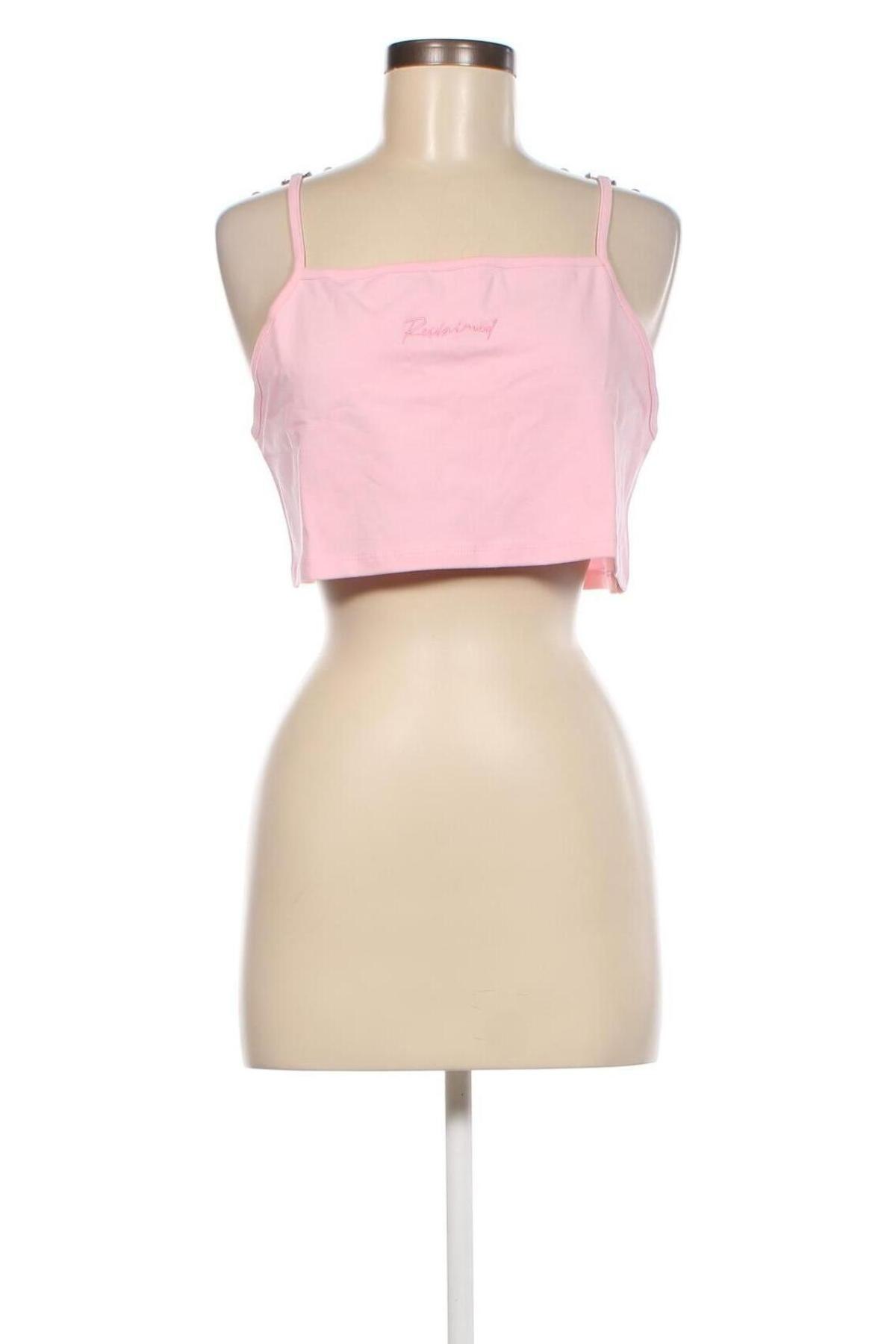 Γυναικείο αμάνικο μπλουζάκι Reclaimed Vintage, Μέγεθος XL, Χρώμα Ρόζ , Τιμή 18,04 €