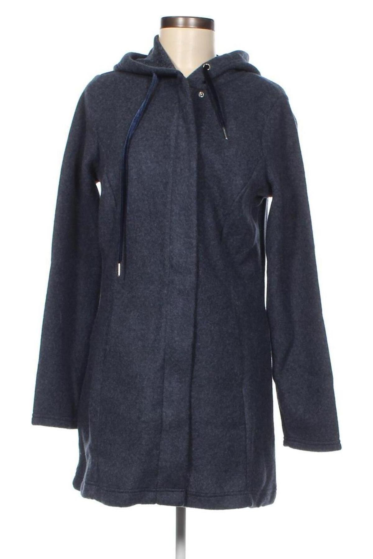 Γυναικείο παλτό Ajc, Μέγεθος M, Χρώμα Μπλέ, Τιμή 105,15 €