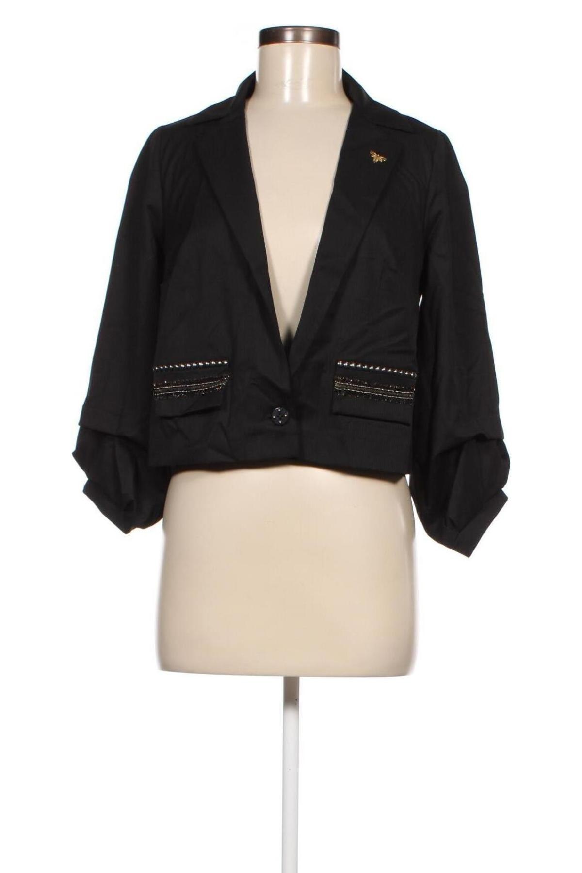 Γυναικείο σακάκι La Mode Est A Vous, Μέγεθος XS, Χρώμα Μαύρο, Τιμή 42,78 €