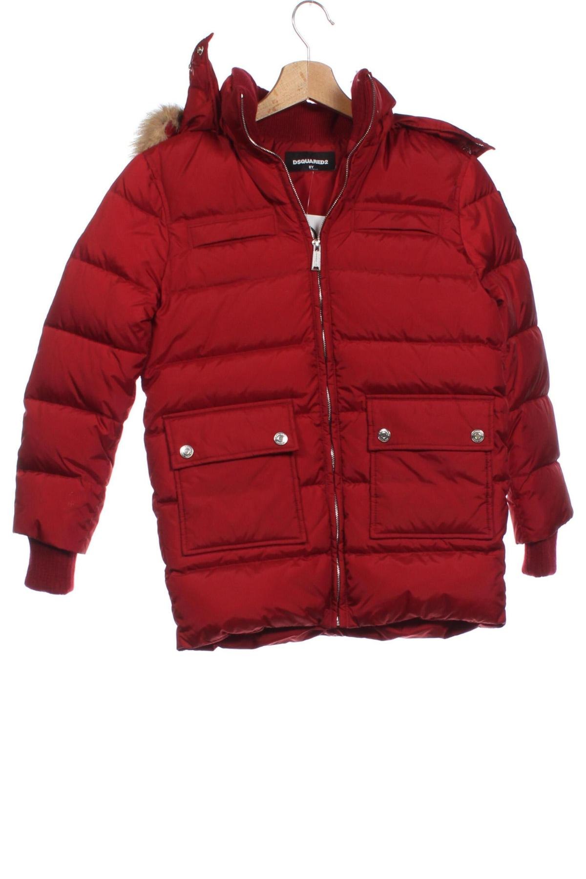 Παιδικό μπουφάν Dsquared2, Μέγεθος 7-8y/ 128-134 εκ., Χρώμα Κόκκινο, Τιμή 363,40 €