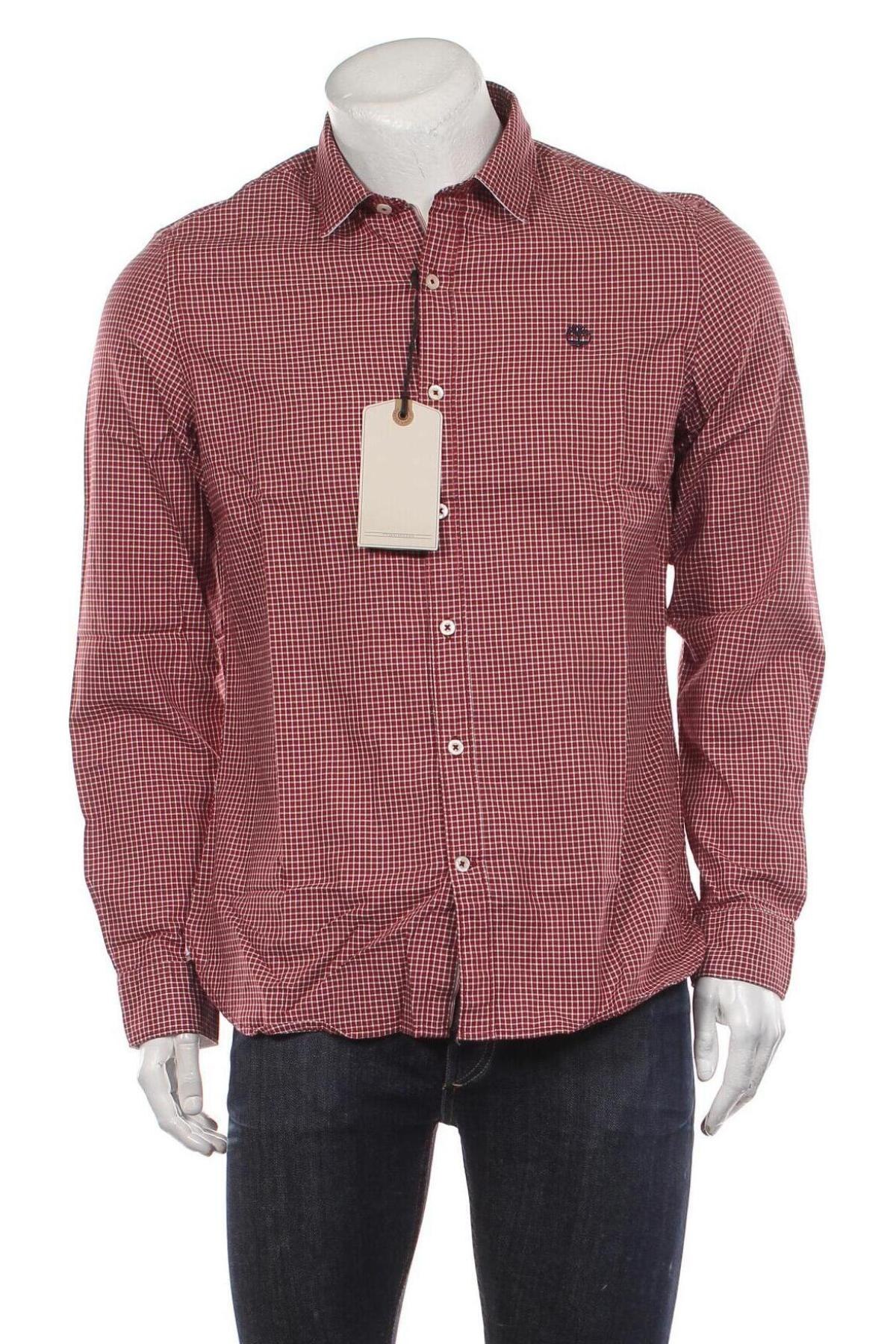 Ανδρικό πουκάμισο Timberland, Μέγεθος M, Χρώμα Πολύχρωμο, Τιμή 88,66 €