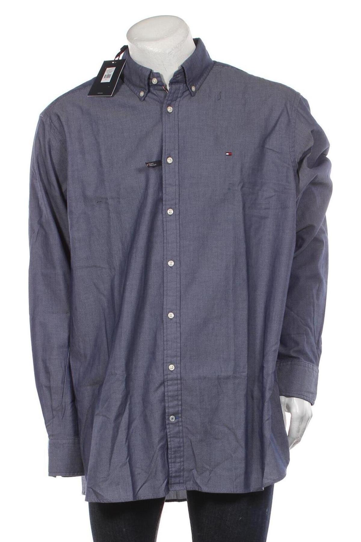 Ανδρικό πουκάμισο Tommy Hilfiger, Μέγεθος 3XL, Χρώμα Μπλέ, Τιμή 88,66 €