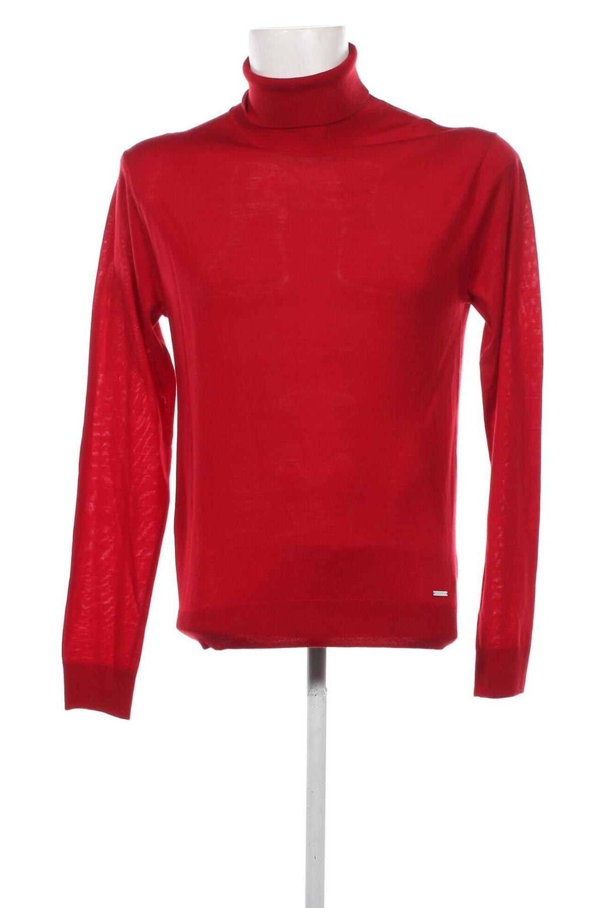 Мъжки пуловер Dsquared2, Размер L, Цвят Червен, Цена 579,00 лв.