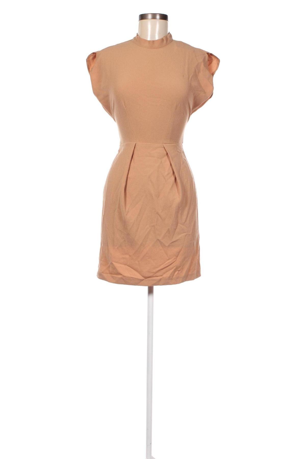 Φόρεμα Closet London, Μέγεθος XS, Χρώμα  Μπέζ, Τιμή 102,58 €