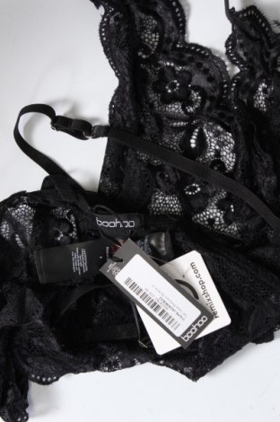 Bodysuit Boohoo, Μέγεθος S, Χρώμα Μαύρο, Τιμή 18,25 €