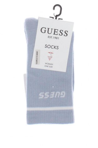 Чорапи Guess, Размер M, Цвят Син, Цена 26,60 лв.