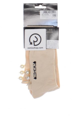 Socken TWINSET, Größe M, Farbe Beige, Preis 18,56 €