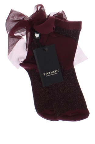 Socken TWINSET, Größe S, Farbe Rot, Preis 14,85 €