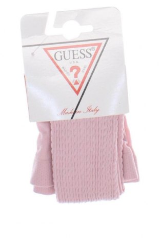 Детски чорапогащник Guess, Размер 8-9y/ 134-140 см, Цвят Розов, Цена 17,10 лв.