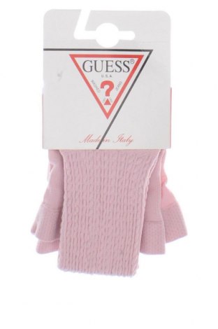 Детски чорапогащник Guess, Размер 6-7y/ 122-128 см, Цвят Розов, Цена 32,30 лв.