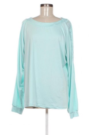 Γυναικεία μπλούζα, Μέγεθος 3XL, Χρώμα Μπλέ, Τιμή 9,68 €