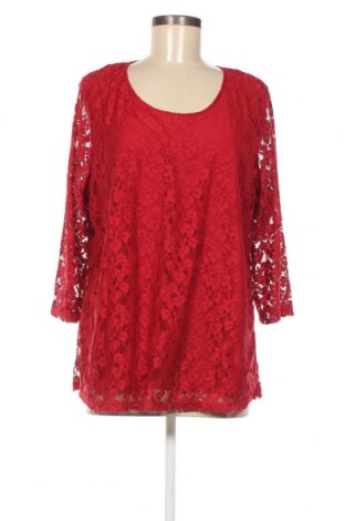 Дамска блуза, Размер XXL, Цвят Червен, Цена 18,05 лв.