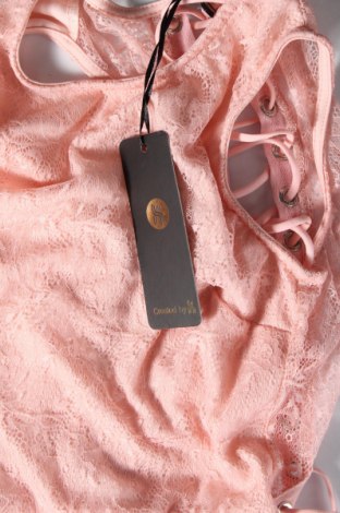 Γυναικεία μπλούζα-Κορμάκι, Μέγεθος S, Χρώμα Ρόζ , Τιμή 9,92 €