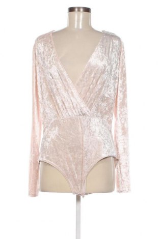 Дамска блуза - боди Boohoo, Размер L, Цвят Розов, Цена 16,09 лв.