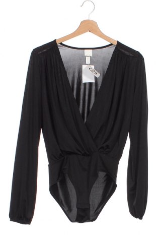 Дамска блуза - боди H&M, Размер XS, Цвят Черен, Цена 13,94 лв.