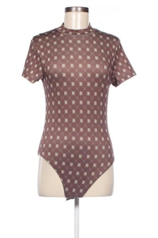 Дамска блуза - боди Jennyfer, Размер L, Цвят Кафяв, Цена 4,65 лв.