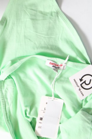 Γυναικεία μπλούζα-Κορμάκι Jennyfer, Μέγεθος L, Χρώμα Πράσινο, Τιμή 2,38 €
