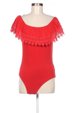 Дамска блуза - боди Jennyfer, Размер XL, Цвят Червен, Цена 31,00 лв.