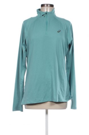 Γυναικεία μπλούζα ASICS, Μέγεθος XL, Χρώμα Πράσινο, Τιμή 11,57 €