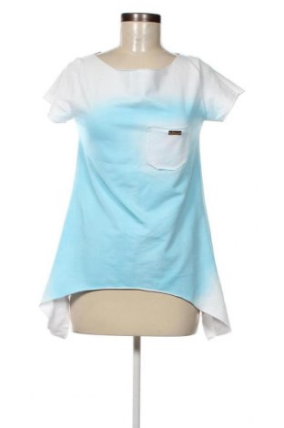 Damen Shirt Ab, Größe M, Farbe Blau, Preis 5,10 €