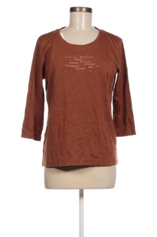 Γυναικεία μπλούζα Adagio, Μέγεθος L, Χρώμα Καφέ, Τιμή 4,11 €