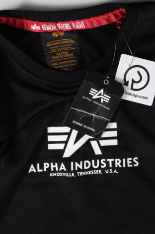 Дамска блуза Alpha Industries, Размер L, Цвят Черен, Цена 44,28 лв.