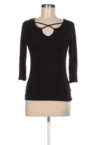 Γυναικεία μπλούζα Amisu, Μέγεθος S, Χρώμα Μαύρο, Τιμή 4,68 €