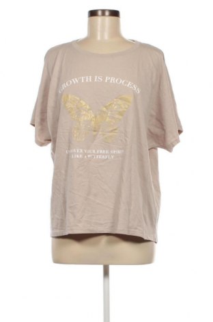 Γυναικεία μπλούζα Amisu, Μέγεθος M, Χρώμα  Μπέζ, Τιμή 5,29 €