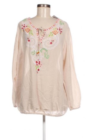 Γυναικεία μπλούζα Amy Vermont, Μέγεθος XL, Χρώμα  Μπέζ, Τιμή 7,83 €