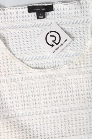 Γυναικεία μπλούζα Atmosphere, Μέγεθος L, Χρώμα Λευκό, Τιμή 7,92 €