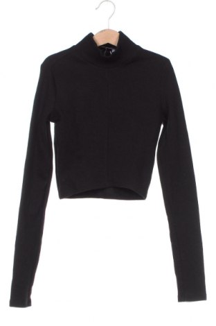 Γυναικεία μπλούζα Bershka, Μέγεθος XS, Χρώμα Μαύρο, Τιμή 7,19 €
