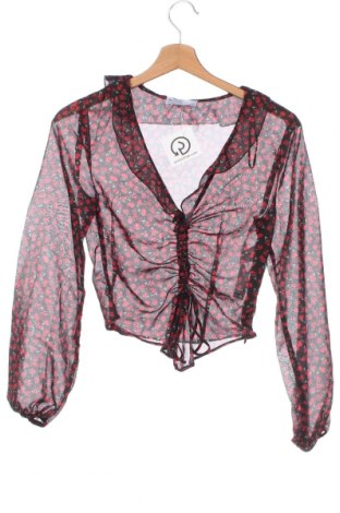 Γυναικεία μπλούζα Bershka, Μέγεθος XS, Χρώμα Πολύχρωμο, Τιμή 2,40 €