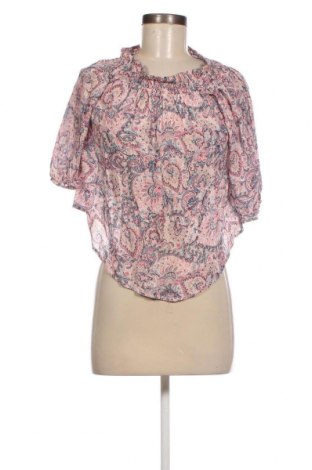 Дамска блуза Bershka, Размер S, Цвят Многоцветен, Цена 11,29 лв.