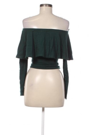 Bluză de femei Bershka, Mărime S, Culoare Verde, Preț 28,13 Lei