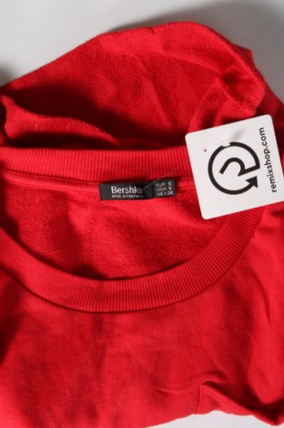 Damen Shirt Bershka, Größe S, Farbe Rot, Preis € 2,25