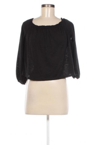Γυναικεία μπλούζα Bershka, Μέγεθος XS, Χρώμα Μαύρο, Τιμή 4,11 €