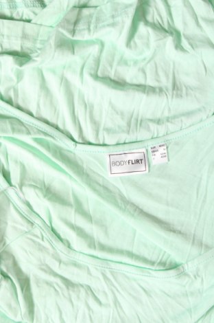 Γυναικεία μπλούζα Body Flirt, Μέγεθος M, Χρώμα Πράσινο, Τιμή 5,19 €