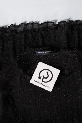 Γυναικεία μπλούζα Brandy Melville, Μέγεθος XS, Χρώμα Μαύρο, Τιμή 4,52 €