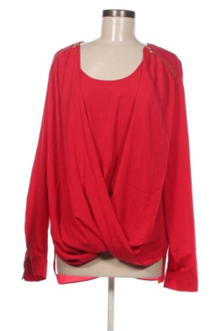 Дамска блуза Calvin Klein, Размер XL, Цвят Червен, Цена 62,09 лв.