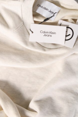 Γυναικεία μπλούζα Calvin Klein Jeans, Μέγεθος M, Χρώμα Εκρού, Τιμή 72,16 €